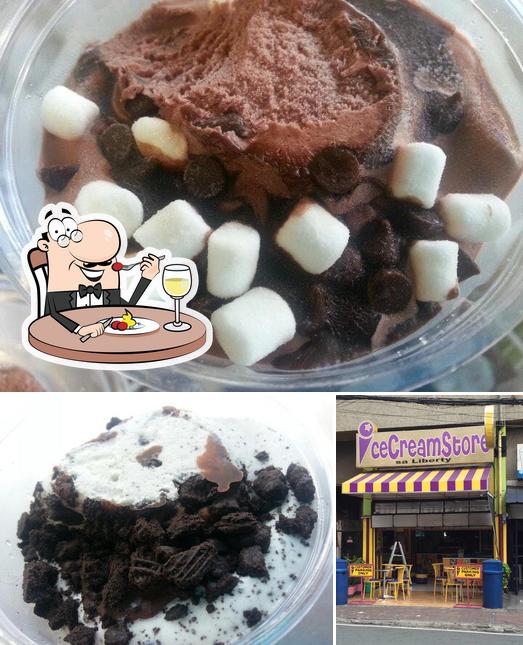 Ice Cream Store desserts, Quezon City, Liberty Ave Restaurant menu