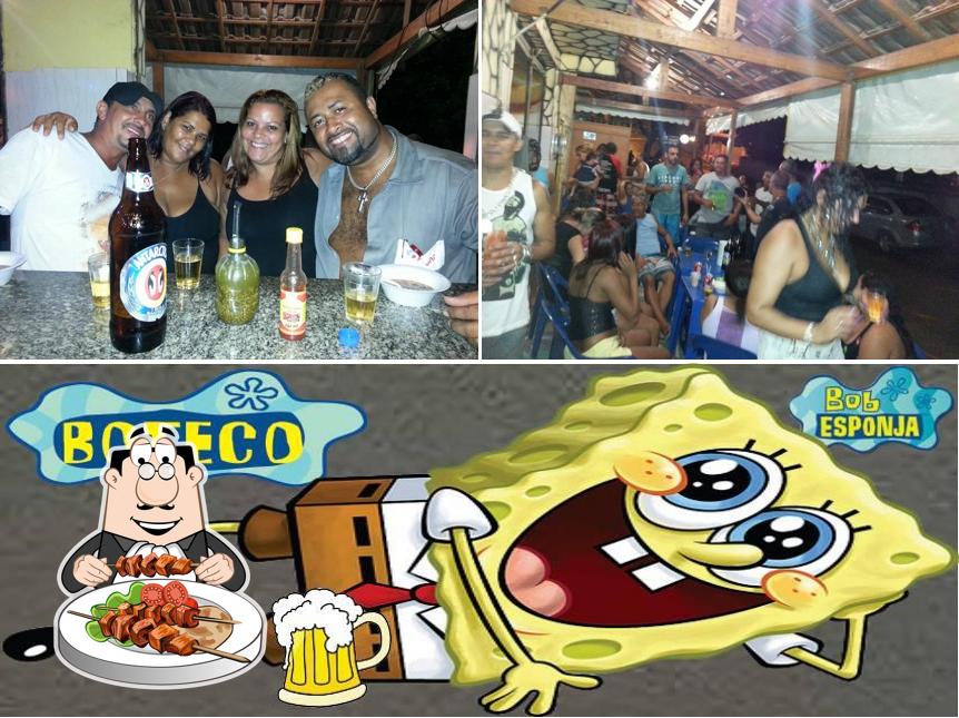 Sorvete em Boteco Bob Esponja