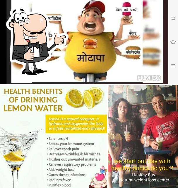 Look at this image of HEALTHY BUY- Natural weightloss Center Best Healthy Natural and Fresh Weightloss Juices and Diet Food in Gurugram
