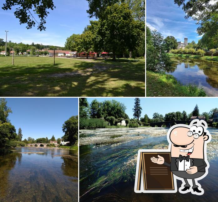 Les pieds dans l'eau pizzeria, créperie, location de canoës