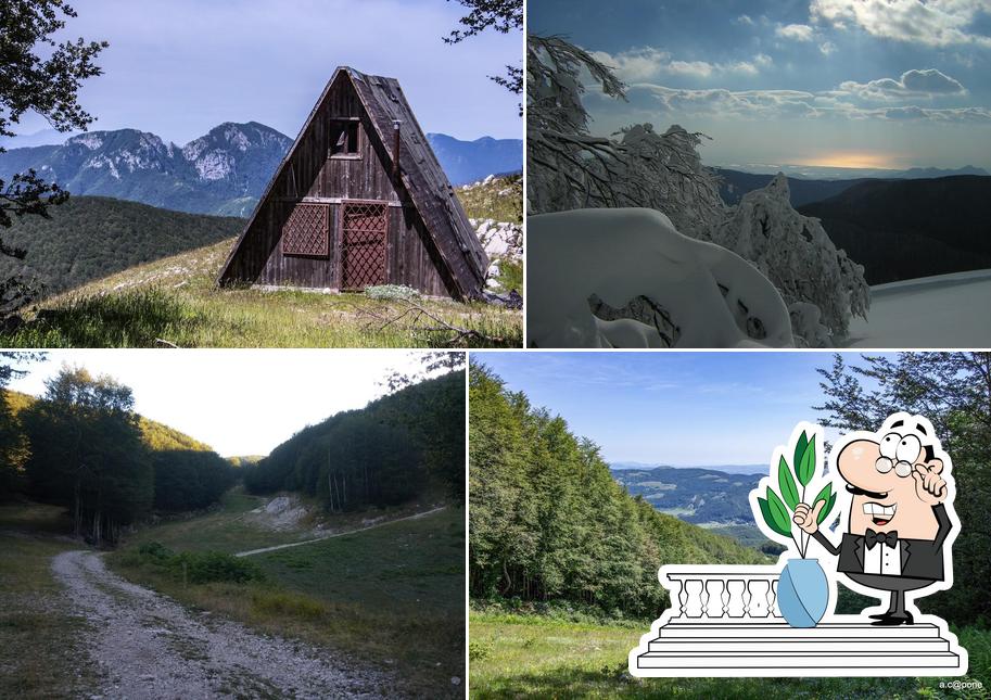 Gli esterni di Rifugio "Amatucci"