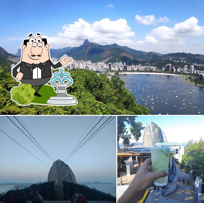 Desfrute da vista do exterior Embaixada Carioca
