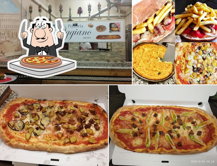 A Oggiano dal 1973, vous pouvez essayer des pizzas