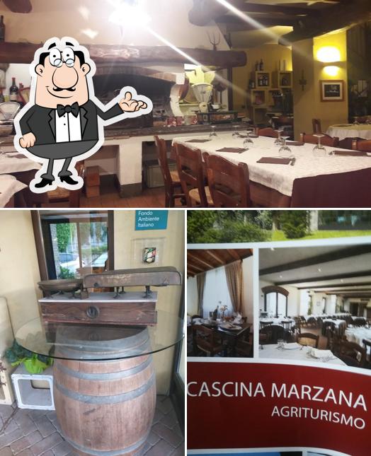 Siediti a un tavolo di Cascina Marzana