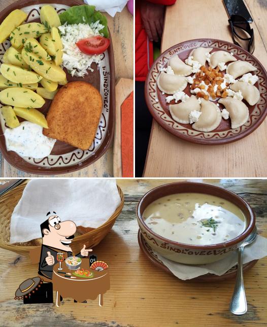 Nourriture à Penzión Šindlovec