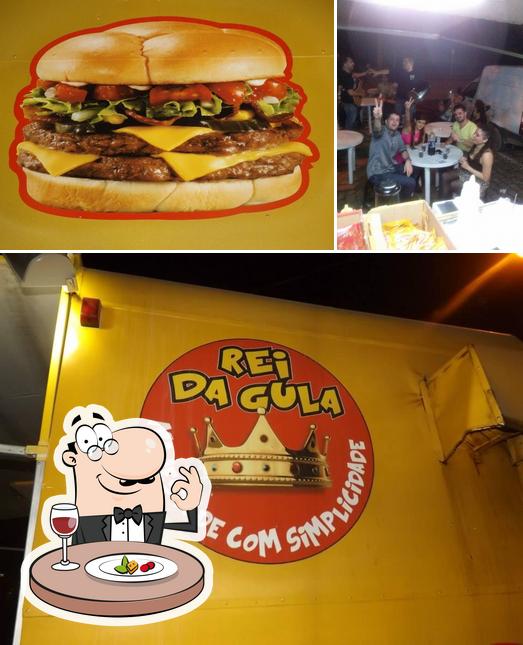 Las fotos de comida y barra de bar en Rei da Gula