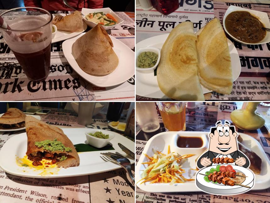Food at Wildflour Goa Bakery and Cafe