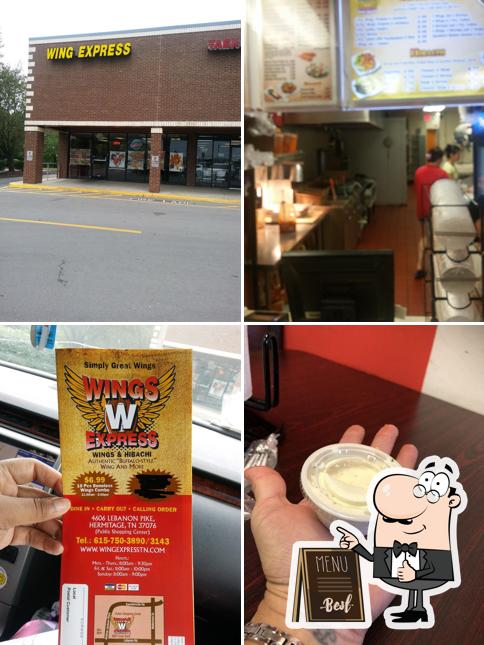 Wings Express in Nashville Restaurant menu and reviews