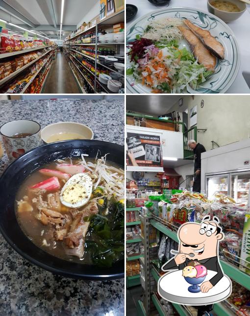 Não esqueça de pedir uma sobremesa no Mercearia Sukiyaki