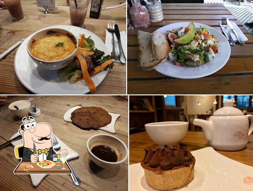Comida em Le Pain Quotidien