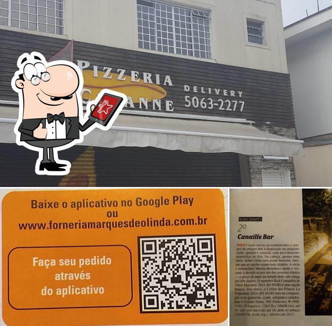 O exterior do Pizzeria Cézanne - Ipiranga