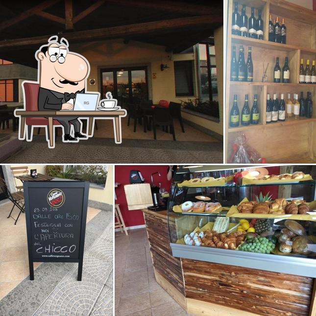 Gli interni di Il Chicco Bar & Gourmet