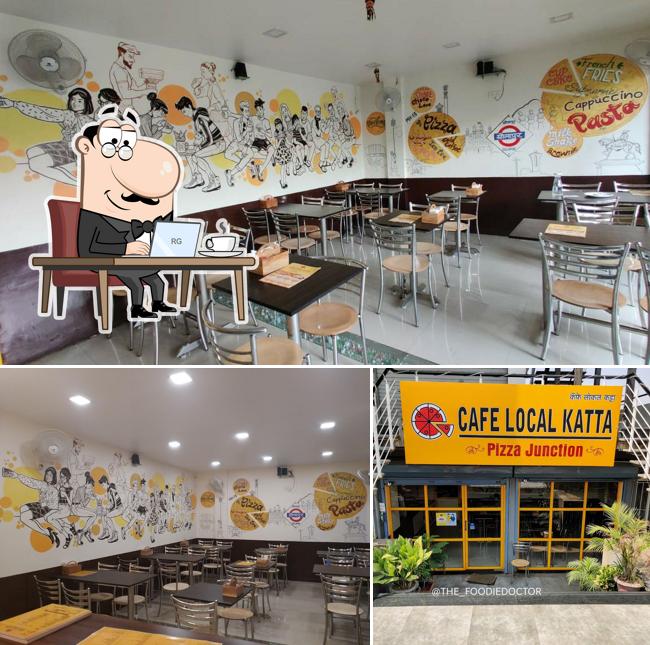 Check out how Cafe Local Katta - Pizza Junction looks inside