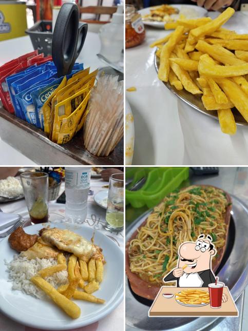 Batata frita em Lanchonete e restaurante Diferente