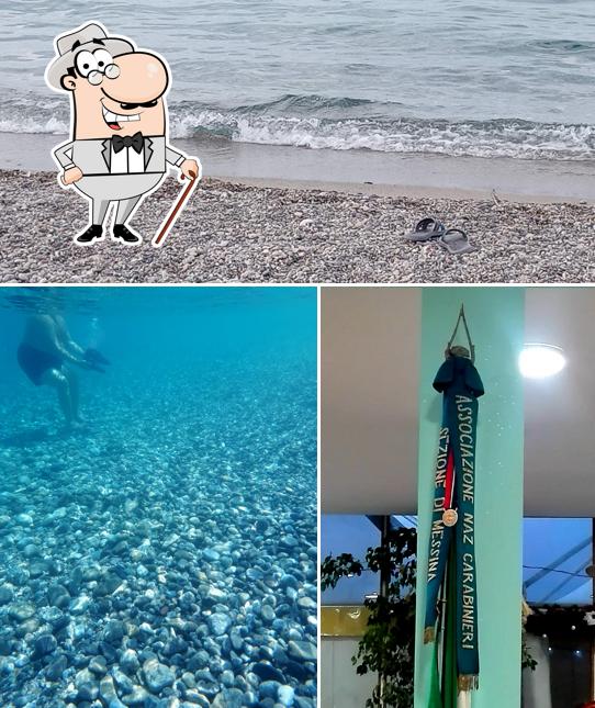 Gli esterni di Lido del Carabiniere