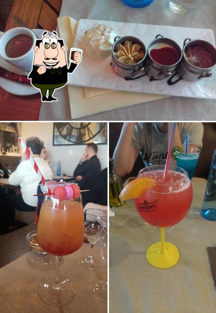 Enjoy a drink at Brasserie Planetalis
