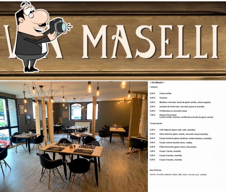 Здесь можно посмотреть фото ресторана "Restaurant Via Maselli"