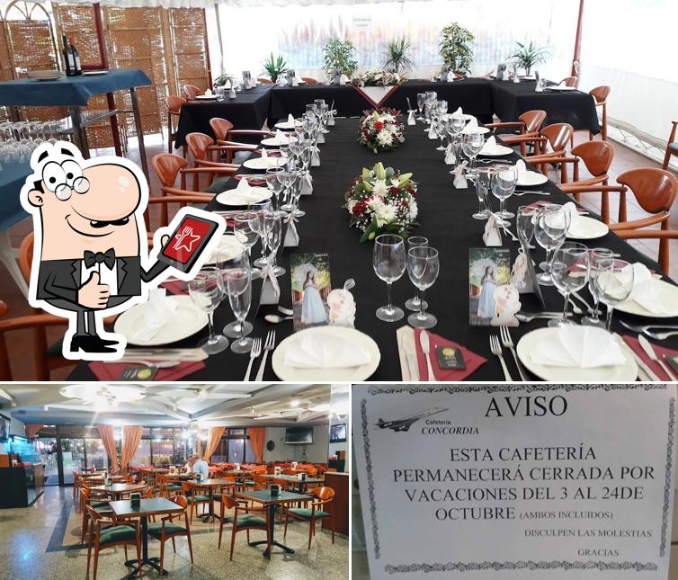 Взгляните на снимок ресторана "Restaurante Cafetaría Concordia"