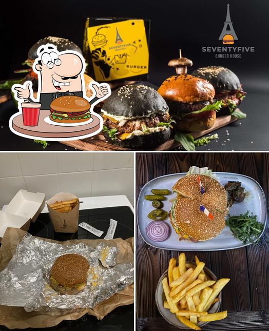 Les hamburgers de Seventy-Five Burger House will satisferont une grande variété de goûts