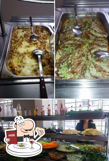 Comida em Restaurante Cozinha Mágica