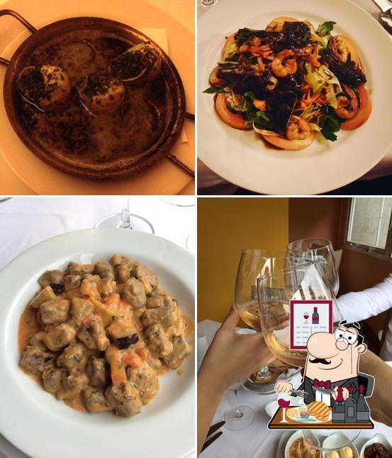Escolha pratos de carne no Empório Santa Fé