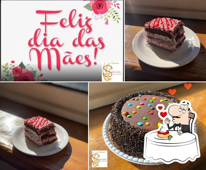 Padaria Santa Clara provê uma seleção de pratos doces