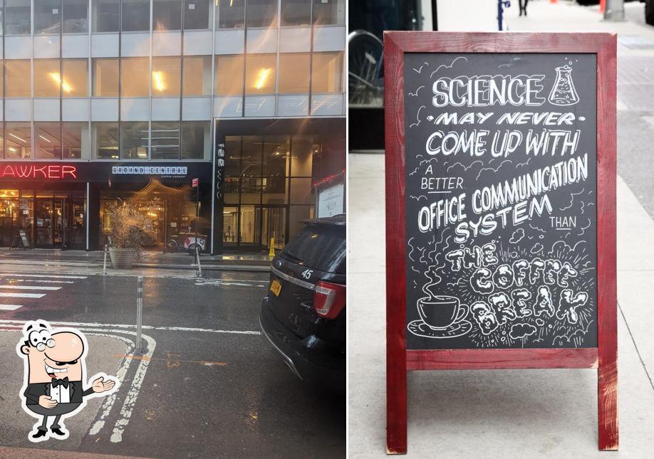 Ground Central Coffee Company, 138 W 51st St in West New York Restaurant reviews