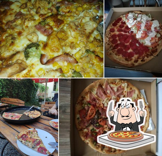 Elige una pizza en Pizzeria VESTA