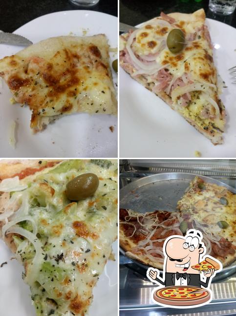 Escolha pizza no Reshambar