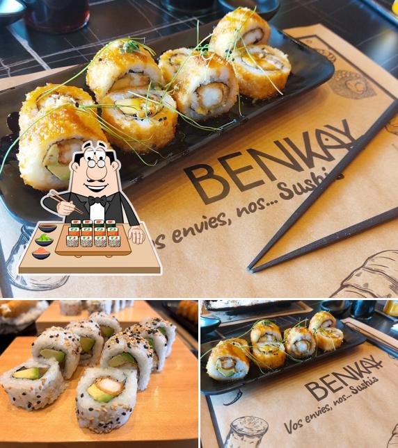 Les sushi sont disponibles à Benkay Sushi L'Aouina