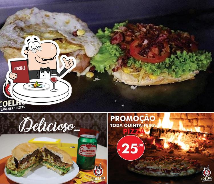 Comida em Coelho Lanches e Pizzas