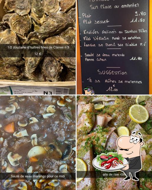 Essayez de nombreux plats à base de fruits de mer proposés par Le Bassia