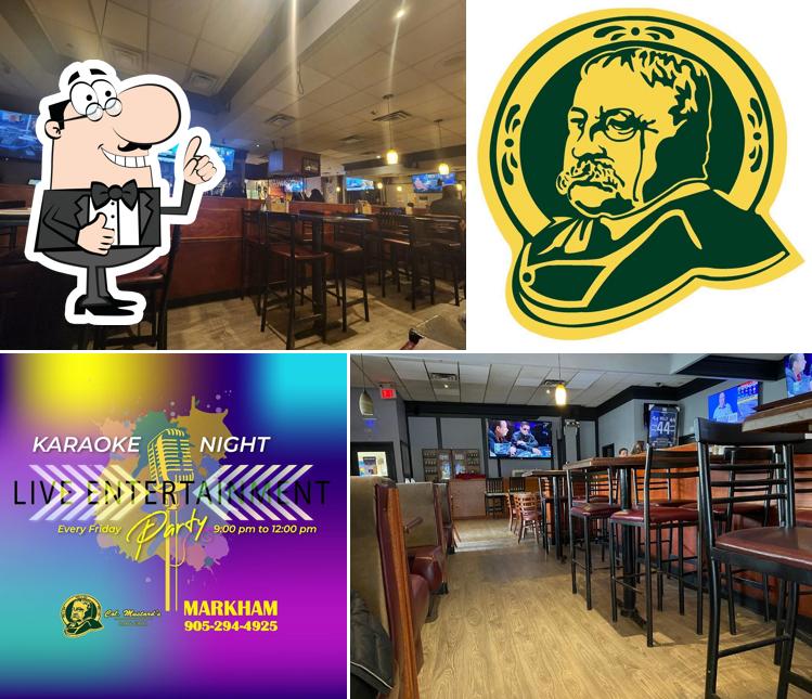Col. Mustard's Sports Bar & Lounge Markham, Markham Carta del