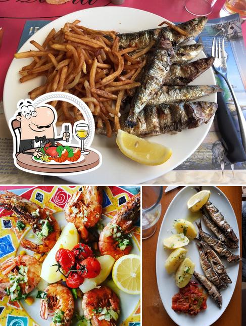 Try out seafood at Comptoir des Pres Sales