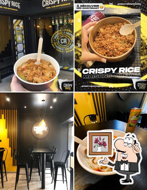 L’image de la intérieur et nourriture concernant Crispy Rice