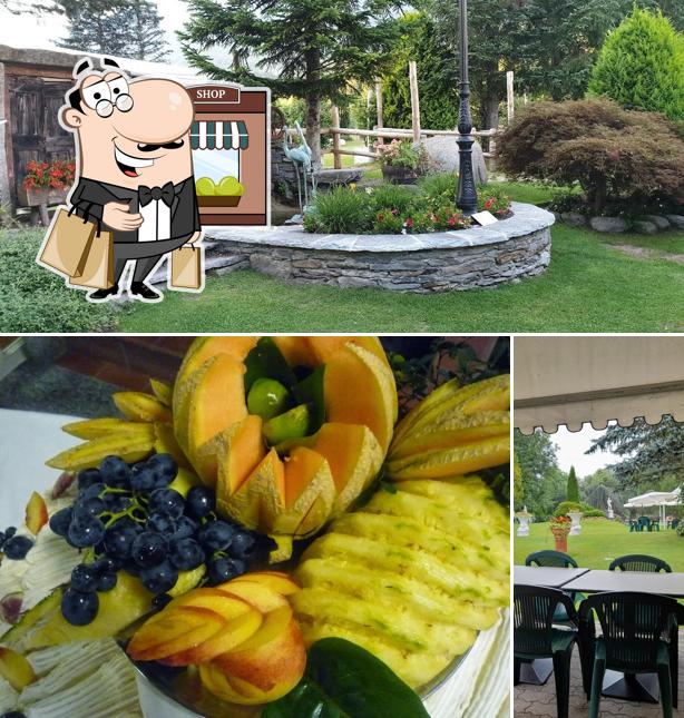 L'area esterna è una caratteristica importante di Ristorante La Peschiera