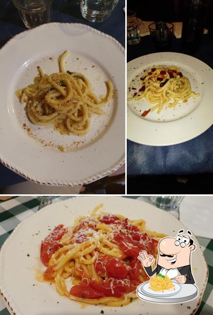 Spaghetti alla carbonara al Osteria Vinàlia