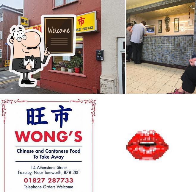 Comida rápida Wong's Chinese Takeaway, Tamworth Carta del restaurante y opiniones