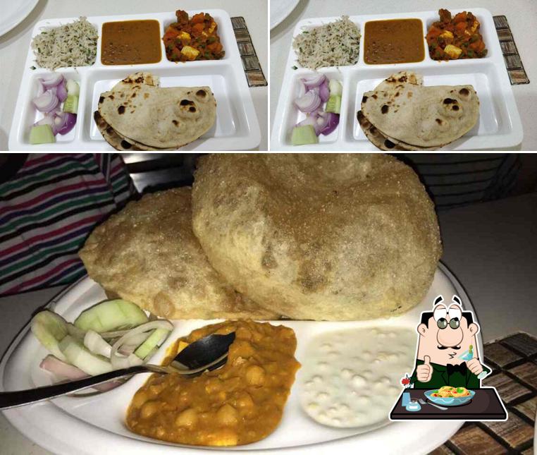 Meals at Guru Nanak Sweets