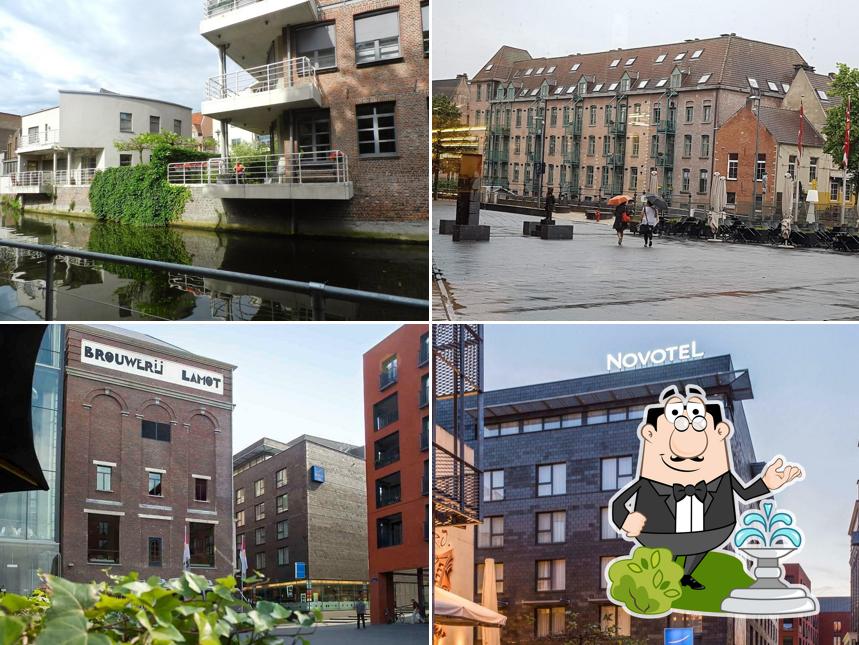 L'extérieur de Novotel Mechelen Centrum