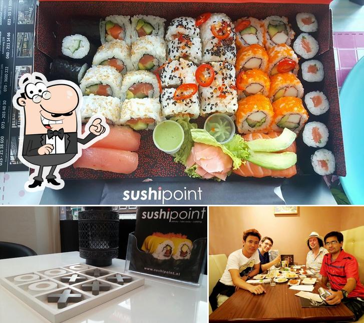 SushiPoint Delft is distinguished by interior and sushi