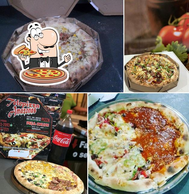 Peça pizza no Telepizza Amazonas A melhor