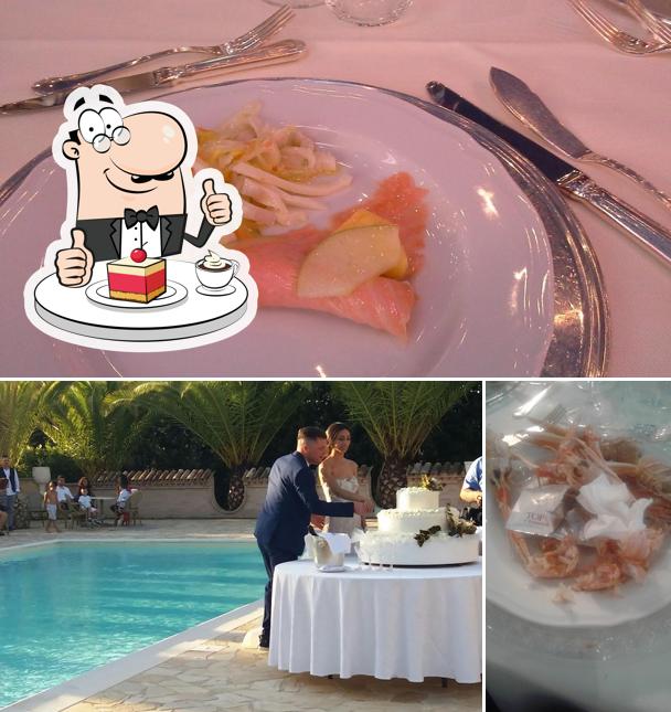 Villa Sofia serve un'ampia gamma di dessert