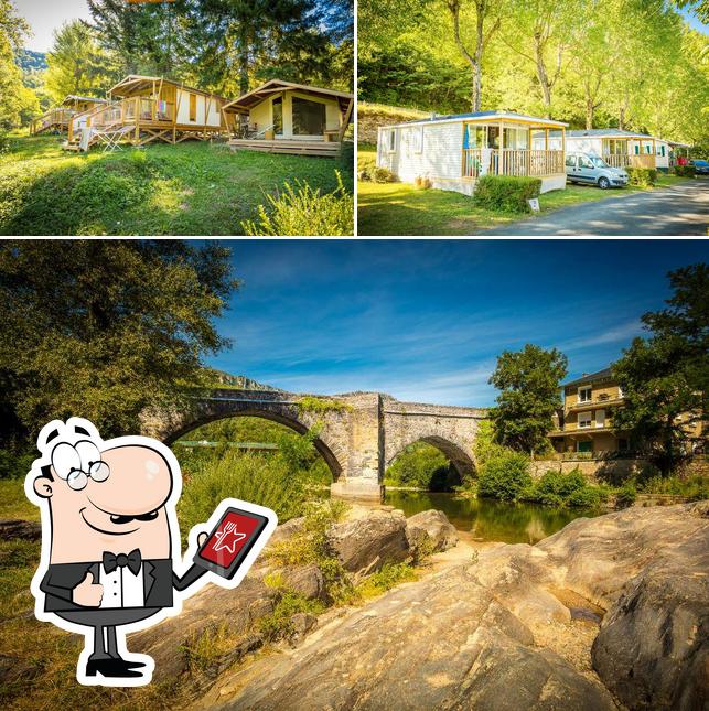 Vous pouvez prendre un bol d'air frais dans l'espace ouvert de Flower Camping Le Pont du Tarn, Lozere