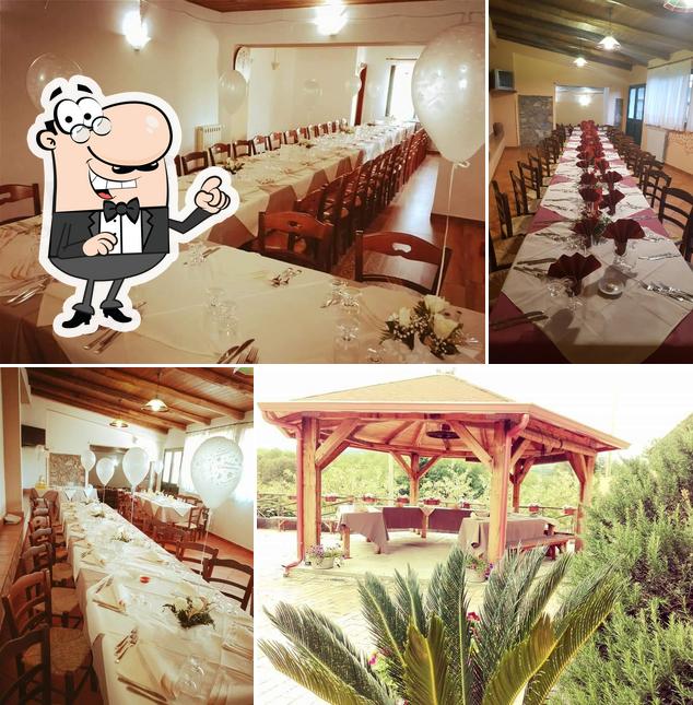 Gli interni di Agriturismo forgi vecchie