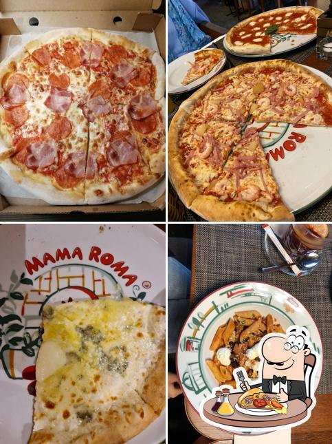 Попробуйте пиццу в "Маме Рома"