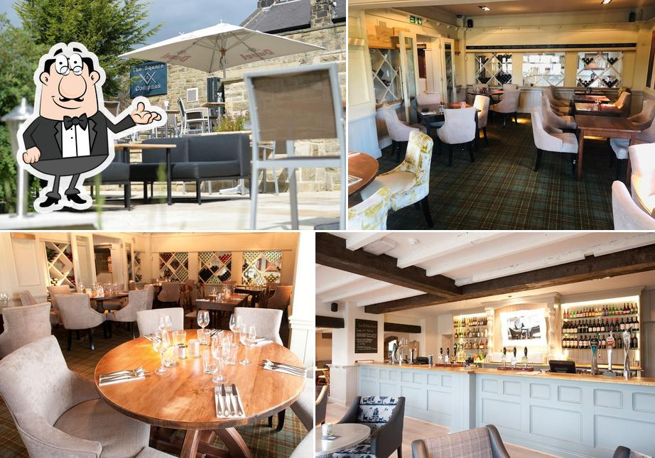 Pub y bar The Square & Compass, North Rigton Opiniones del restaurante