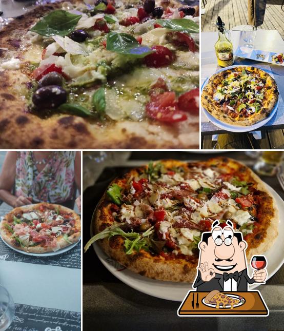 A Fleur de Mozza - Pizzeria Menton, vous pouvez déguster des pizzas