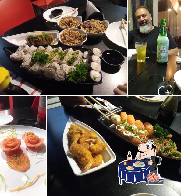 Sashimi em Bello Sushi - Mato Alto
