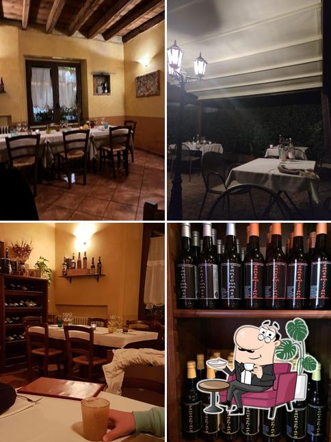 L'intérieur de Trattoria Clementina